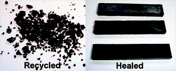 self healing plastic for sustainable electronics