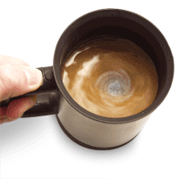 Self Stirring Mug - No more spoons 