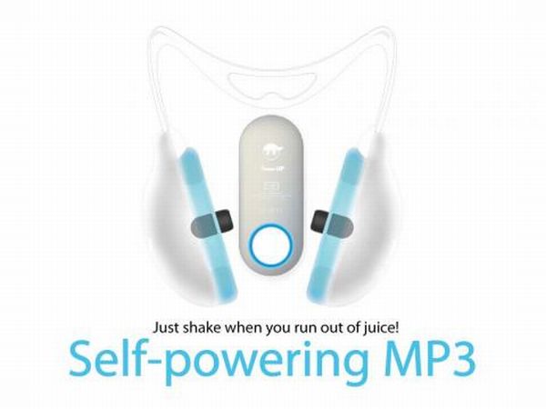 Self Powering MP3 Player