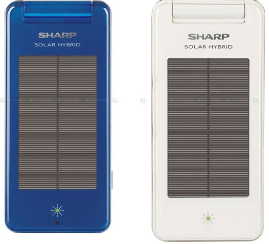 sharp solar powered phones 3