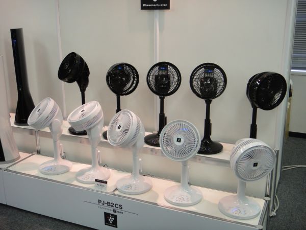 Sharp  fans with built-in ion generator