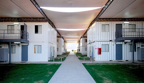 shipping container hotel