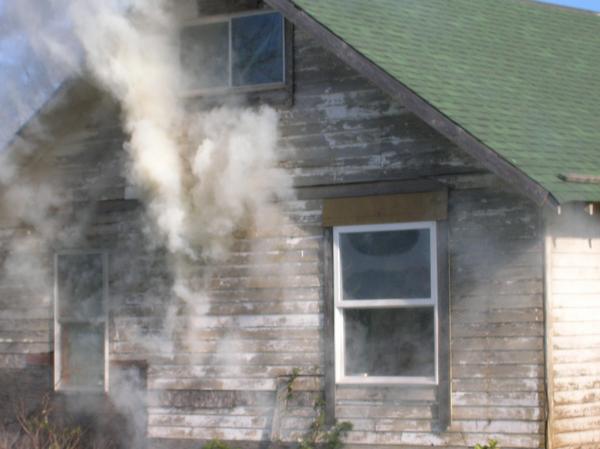 Smoke into windows