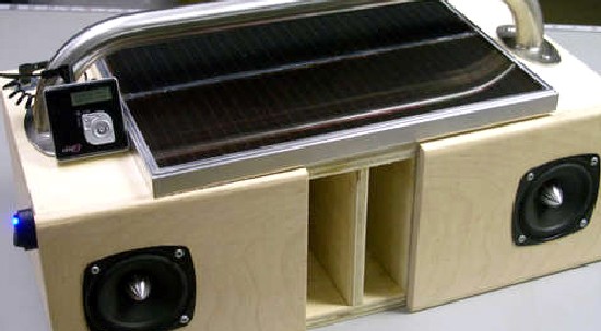 solar boombox