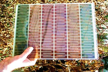 solar cells made from nanotechnology
