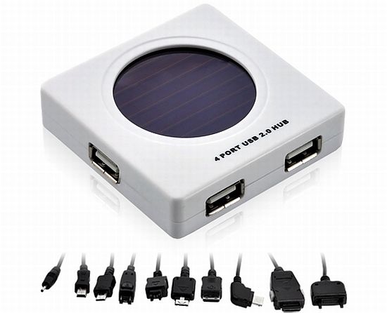 solar charger usb hub from china vasion 3