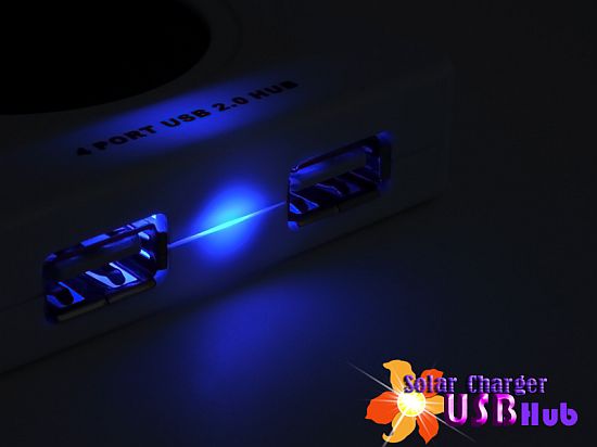 solar charger usb hub from china vasion 4
