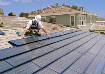 solar panel on house 9