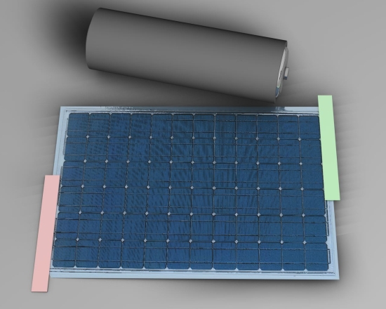 solar panel sticker 1