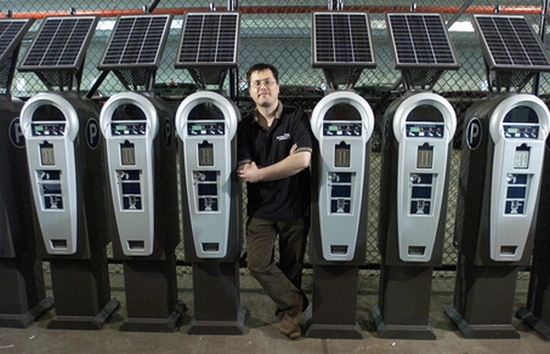 solar parking meterless meters