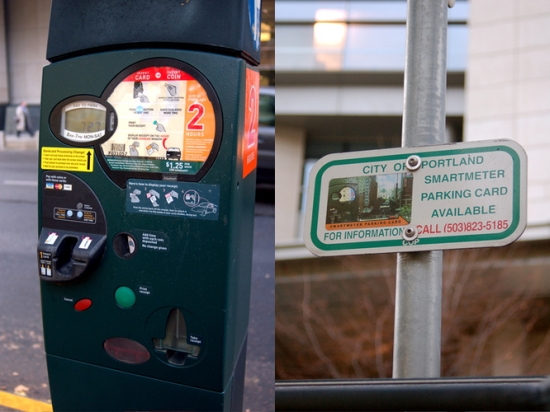 Solar Powered smart parking meter from Portland Ecofriend