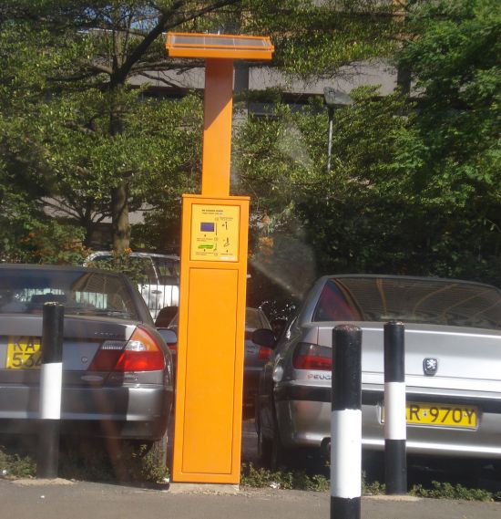 solar powered parking attandants