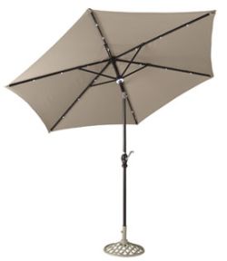 solar powered patio umbrella