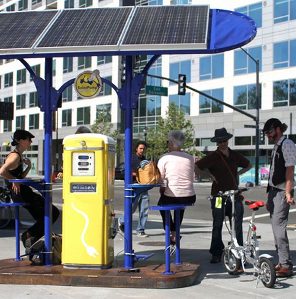 solar pump charging station 1