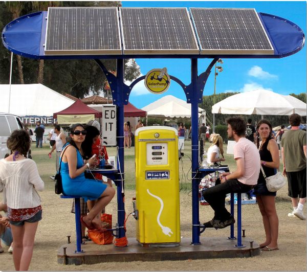 solar pump charging station 2