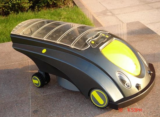 solar robot mower