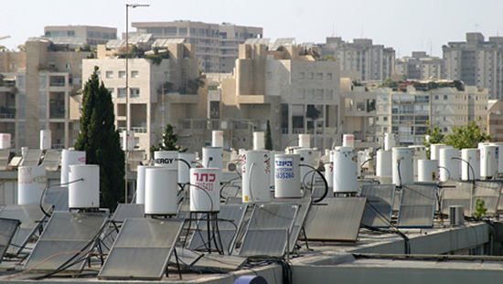 solar water heaters on roof lbiRv 5784
