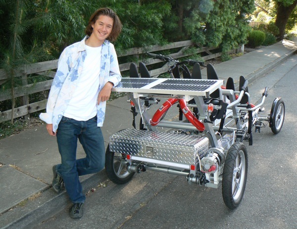 Solar-Powered Bike