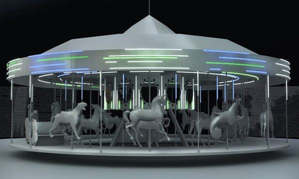 Solar Powered Carousel