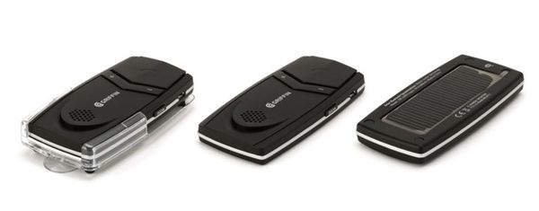 Solar-Powered In-Car Hands-Free Bluetooth Speakerphone