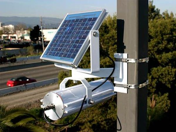 Solar-powered SpeedInfo Sensors