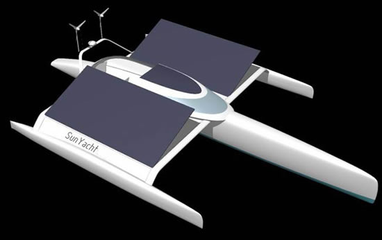 solar trimaran concept boat 7QaUe 5784