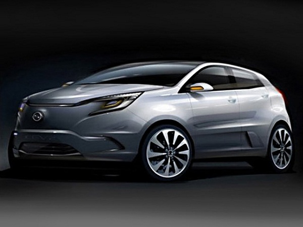 ssangyong kev2 concept design sketch 1
