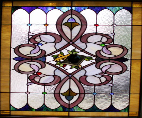 Stained glass window