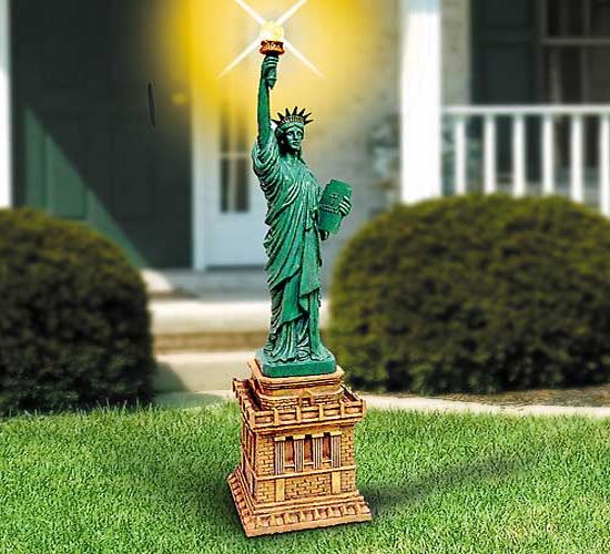 Statue Of Liberty Solar Light