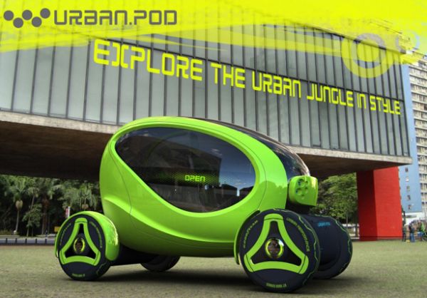 Stylish Urban.Pod Compact Vehicle