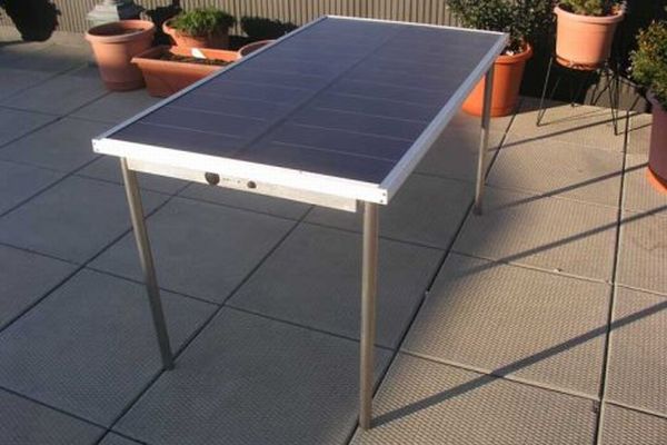 Sun Table  for  Outdoor Laptopping