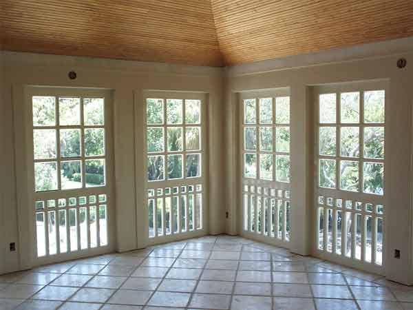 Sunroom interior