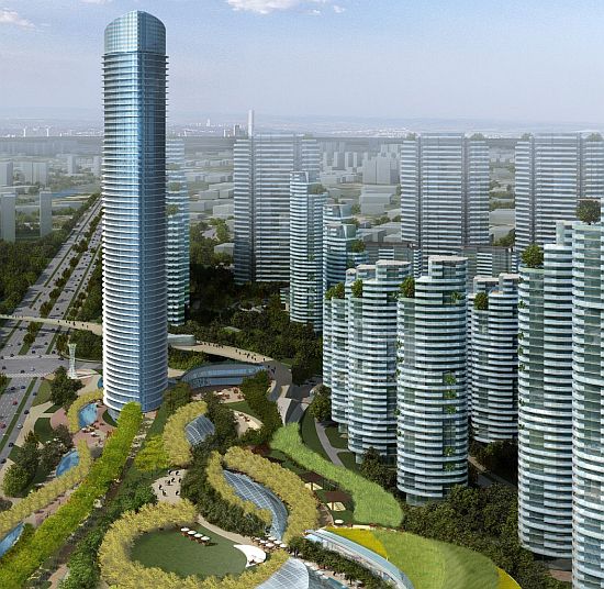 sustainable mixed use development for china 1