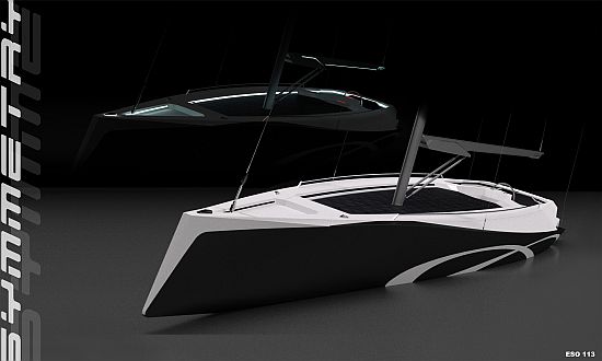 symmetry solar powered concept yacht 1