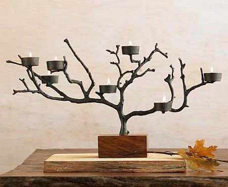table light recycled metal
