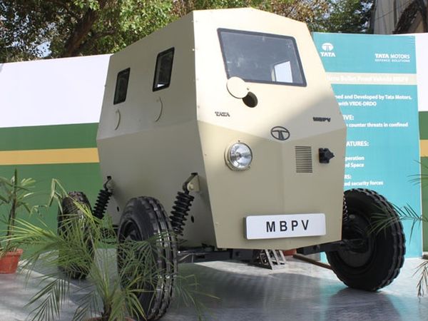 Tata Micro Bullet-Proof Vehicle