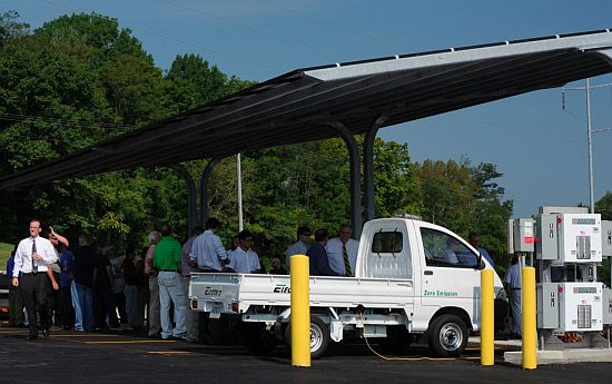 tennessee solar powered parking lot 2