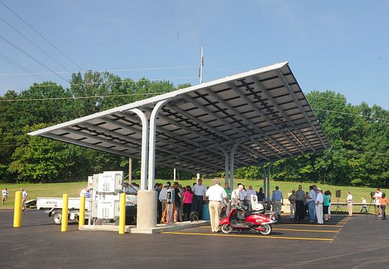 tennessee solar powered parking lot 3