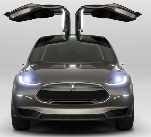 Tesla unveils Model X all-electric SUV