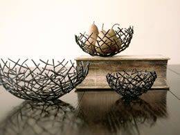 thatched bowls