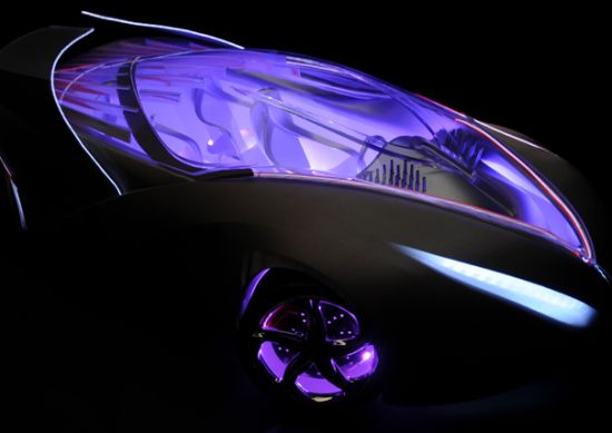 Car of Light electric concept vehicle uses the sun for energy and ...