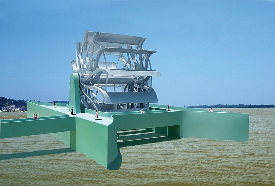 the great river turbine by michael jantzen 2