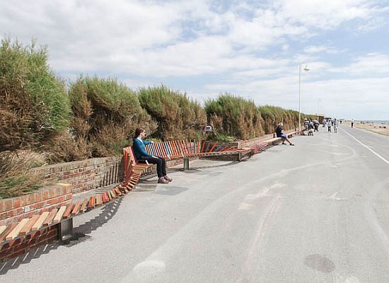 the longest bench by studio weave 1