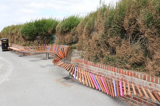 the longest bench by studio weave 5