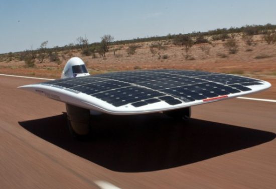 the sunswift ivy solar powered car 1