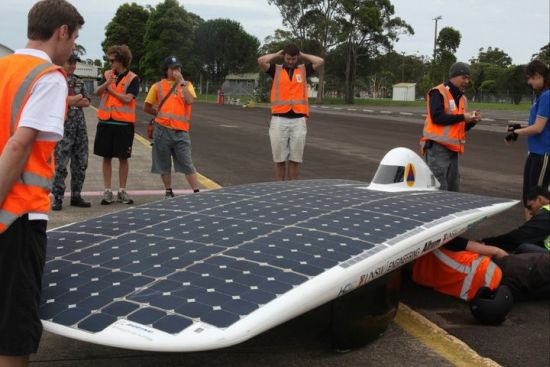 the sunswift ivy solar powered car 2