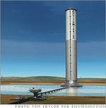 the 1600 foot tall solar tower