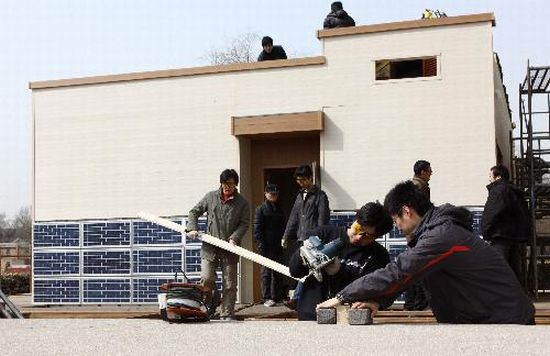 tianjin zero energy house for solar decathlon 5 uw