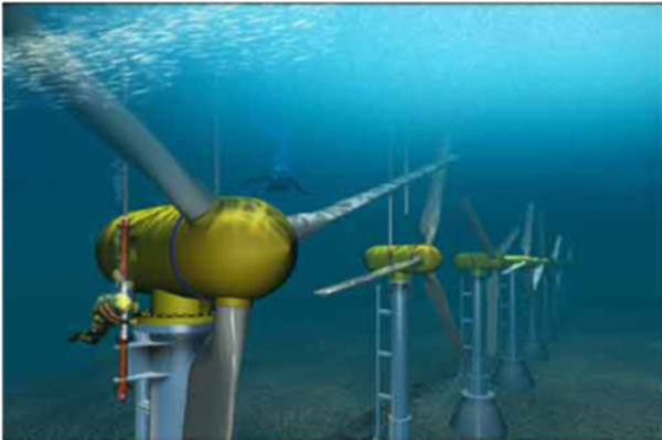 Tidal power station