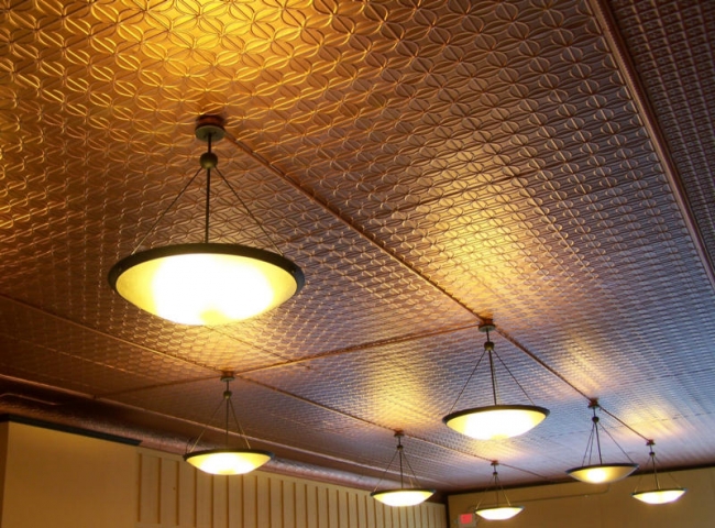 Tin ceiling tiles: how to add the environmental touch in them